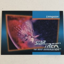 Star Trek Fifth Season Commemorative Trading Card #29 Livingston - £1.52 GBP