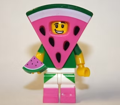 PLTOYS Watermelon advertisement Boy Mascot Cartoon Exclusive Minifigure - £4.64 GBP