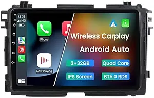 Android 13 Car Stereo Double Din For Honda Vezel Hrv 2014-2019, 9&quot; Wirel... - $352.99