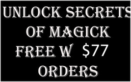  FREE GIFT W $77 OR MORE! ALEXANDRIA'S 3 GREAT SECRETS OF MAGICK Scholar MAGICK  image 2