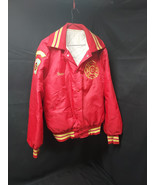 Vintage Canterbury Connecticut Fire Department Jacket Embroidered Quilte... - $37.39