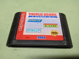 Triple Score Sega Genesis Cartridge Only - $4.95