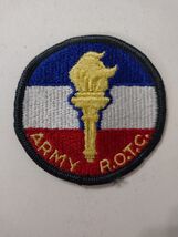 ARMY R.O.T.C VINTAGE PATCH MERROWED EDGE:KY21-1 - $3.96
