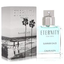 Eternity Summer Daze by Calvin Klein, 3.3 oz EDT Spray for Men Eau De Toilette - £24.07 GBP
