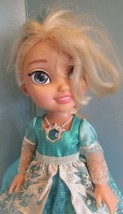 Disney Princess 12&quot; Elsa Frozen Toddler Doll Singing Light Up Sno Glow - £17.26 GBP