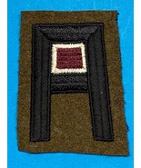 CIRCA 1920’s–1942, US ARMY, 1st ARMY, SSI, MEDICAL, ON WOOL, PATCH, VINTAGE - $48.02 CAD