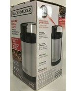Black &amp; Decker - CBG110S - Coffee Grinder One Touch Control - Stainless ... - £27.49 GBP