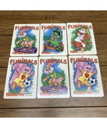 Funimals 1986 Mike Aloisi 4&quot; x 5.5&quot; Trading Card Lot Of 6 Cards Twitch C... - $20.37 CAD