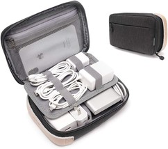 Pack All Electronic Organizer, Cable Organizer Bag, Cord Travel Organizer, Black - £33.10 GBP