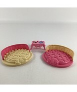 Fisher Price Snap N Style Pets Puppy Dog Royal Bed Food Feeding Stand Pi... - $26.99 CAD