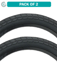 Pack of 2 BSD Donnasqueak Tire 20 x 2.25 Clincher Wire Black BMX Bike - £101.46 GBP