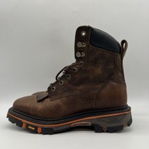 Men&#39;s Cody James Decimator Vibram Soft Toe Work Boots DRL-1-A Brown- Size 9.5 D - £62.40 GBP