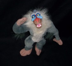 7&quot; Vintage Disney Lion King Grey Rafiki Monkey Baboon Stuffed Animal Plush Toy - £13.44 GBP