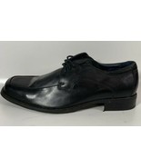 Bacco Bucci Men&#39;s Moc Toe Black Shoes - Size 8 US - £43.38 GBP