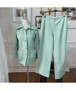 Vintage 70s Sage Green Women’s Leisure Suit XS S - $64.48 CAD