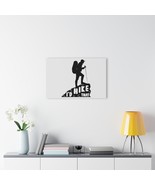 Acrylic Print - &quot;I&#39;d Hike That&quot; Mountain Silhouette - French Cleat Hangi... - $95.79+