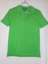 Lauren Ralph Lauren Women&#39;s Size M green 100% cotton embroidered Polo Shirt - $276.53 MXN