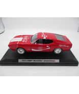 Coca-Cola Motor City 1971 Ford Mustand Sportsroof Die Cast Model 1:24 Sc... - £34.88 GBP
