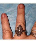 Sterling silver marcasite ring size 7 - €30,95 EUR