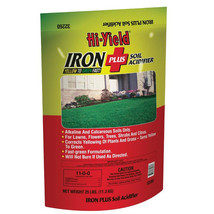 Iron Plus Soil Acidifier 11-0-0 ( 25 LB ) Corrects Yellowing of Plants a... - £43.92 GBP