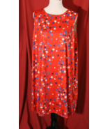 Dress Works Womens Patriotic Stars Sleeveless Swing Dress XXL NWT Red Wh... - €16,23 EUR