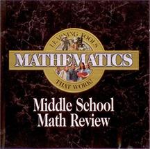 Learning Tools That Work! Mathematics Middle School Math Review - £22.15 GBP