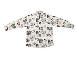 Mens L Woods and Water Duck Tan Long Sleeve Button Up Shirt Hunting Bird... - $20.58