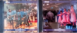 Lot Of 2 The Rock &#39;n&#39; Roll Era: 1956 [CD,1987] &amp; 1962 [CD,1992] TIME-LIFE - £11.80 GBP
