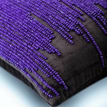 Charcoal Spill, 16&quot;x16&quot; Velvet Charcoal Gray Accent Pillows - £30.67 GBP+
