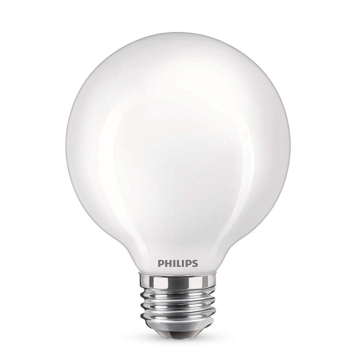 60-Watt Equivalent G25 LED Light Bulb Daylight Frosted Glass Globe Light Bulb (3 - $22.99