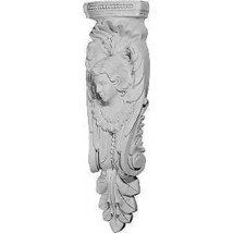 11.25 in. W x 5.62 in. D x 40.50 in. H Architectural Angel Corbel, Left - £197.85 GBP