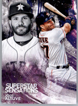 2018 Topps Superstar Sensations SSS-2 Jose Altuve  Houston Astros - £0.77 GBP