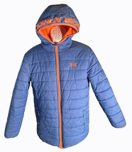 Under Armour Loose Long Sleeve Full Zip YXL JTG EG Cold Gear Jacket Blue... - $221.25 MXN