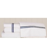 Hamptons 300 Thread Count 100% Egyptian Cotton white bed sheets sets que... - $39.66