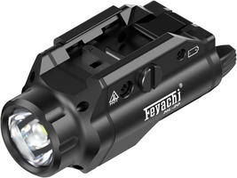 400 Lumens Pistol Flashlight Tactical, Rail Mount Flashlight - £80.85 GBP