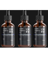 3 Beard Boys Growth Oil, Serum, Grow A Thicker Quickly, Oil Growth, Bear... - $41.04 CAD