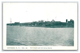 Life Saving Station Port Ontario Oswego New York NY UNP UDB Postcard V14 - £12.46 GBP