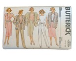 Vtg 1986 Butterick Pattern-3633 Sizes 14 16 18 Misses Jacket Skirt Pants... - £7.80 GBP