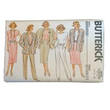 Vtg 1986 Butterick Pattern-3633 Sizes 14 16 18 Misses Jacket Skirt Pants... - $9.85