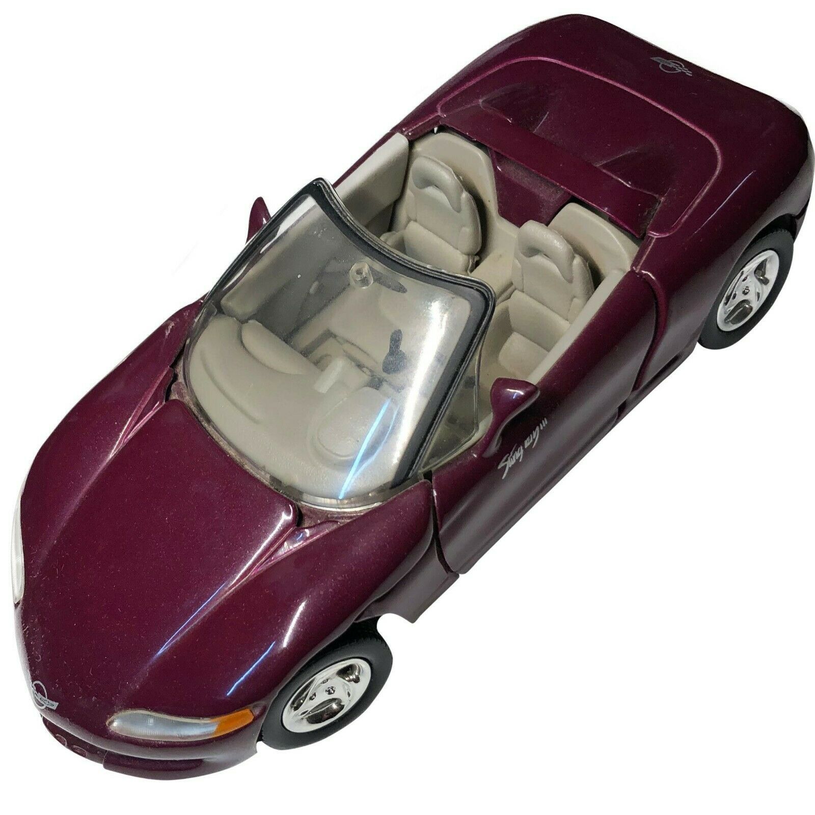 Chevy Corvette Stingray III Die-cast Car 1:24 Motormax 8" No. 68019 #452 - $19.99