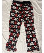 Men’s Pajama Bottoms Pants Valentines Lips XO sz M 32-34 Draw String Ela... - $8.95