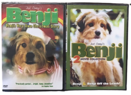 Benji Off The Leash &amp; Benjis Very Own Christmas Story 3 Movies Collection - £11.66 GBP