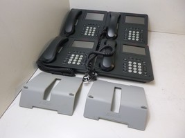 Lot of 4 AVAYA 9641G IP Digital Telephone Phone For Business w/ Flip Stand - $48.45