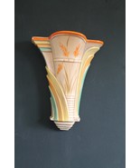 Art Deco ceramic wall pocket by Burleigh - $1,365.08 MXN