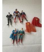 Superman Vtg  Action Figure Lot DC 1984 (2) Hasbro 1995/96 (3) - £19.43 GBP