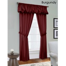 The Instant Thermal Window Treatments BURGUNDY ALLEGHENY 100% rayon backing - £24.83 GBP