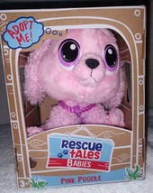 Rescue Tales Babies Pink Poodle 6&quot; Plush New - £13.49 GBP