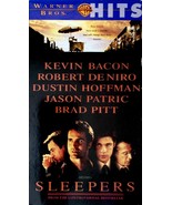 Sleepers [VHS 2001] 1996 Kevin Bacon, Robert De Niro, Dustin Hoffman, Brad Pitt - $2.27