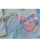 Snugabye Baby Girl&#39;s Youth Long Sleeve T Shirt Size 3-6 Months &quot;Sweet&quot; GUC - £8.19 GBP
