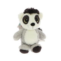 NICI Lemur Grey Stuffed Animal Plush Beanbag Key Chain 4 inches 10 cm - £9.59 GBP